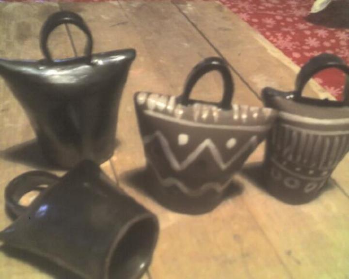 m keramické zvonce-spiežovce